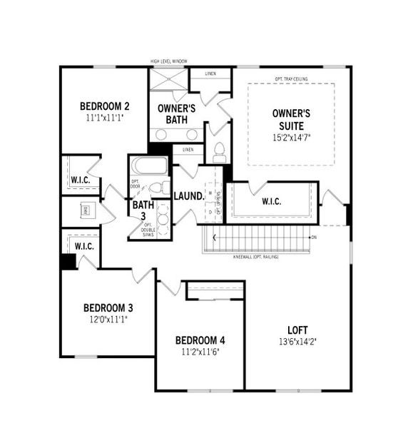 2D floor plan layout for the Sequoia II by Mattamy Homes in Sunstone Lakeside at Wellen Park, Venice, FL (Image 4). 2D floor plan layout for the Sequoia II by Mattamy Homes in Sunstone Lakeside at Wellen Park, Venice, FL (Image 4).