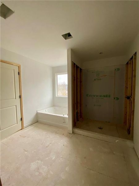 In-progress construction of a new home in Arbors at Richland Creek, Buford, GA (Image 24). In-progress construction of a new home in Arbors at Richland Creek, Buford, GA (Image 24).