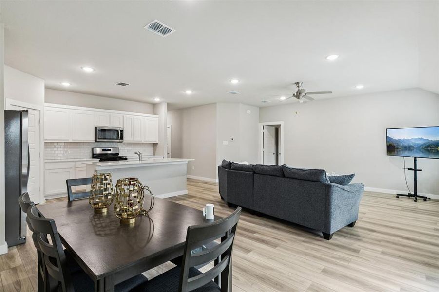 Furnished interior view inside a new home in , Red Oak (Image 7).