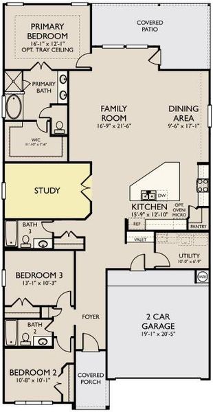 The Dawson Floor plan