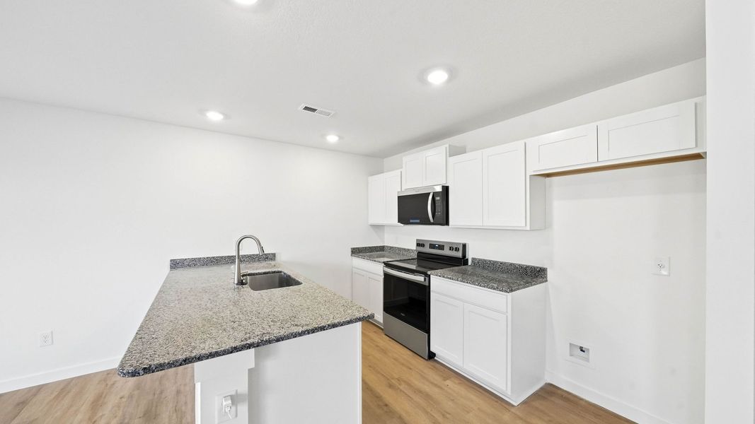 Furnished interior view inside a new home in Warren's Way Townhomes, Jonesborough (Image 6). Furnished interior view inside a new home in Warren's Way Townhomes, Jonesborough (Image 6).