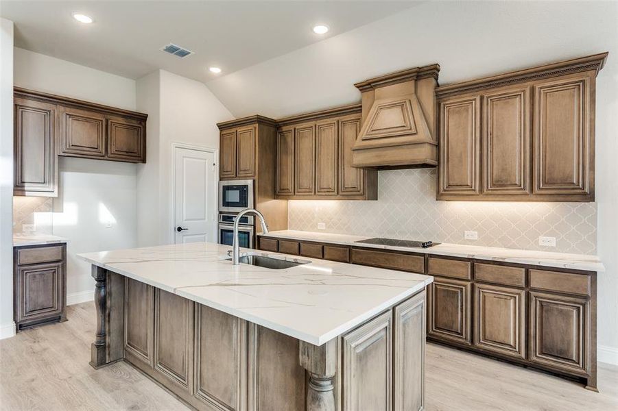 Furnished interior view inside a new home in Mockingbird Hills 60-65, Joshua (Image 8).
