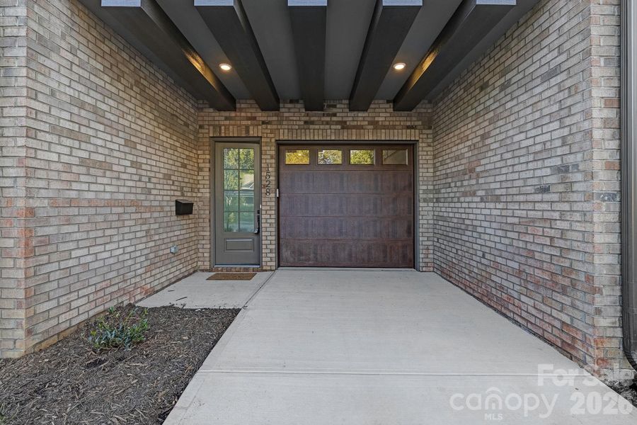 Exterior details and patio area of a home in , Charlotte (Image 1). Exterior details and patio area of a home in , Charlotte (Image 1).