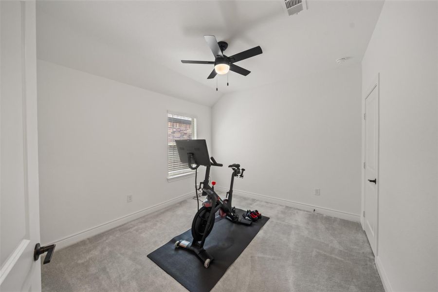 Furnished interior view inside a new home in Mavera, Conroe (Image 24).