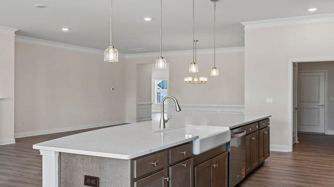 Furnished interior view inside a new home in Cottonwood Ridge, Piedmont (Image 8).