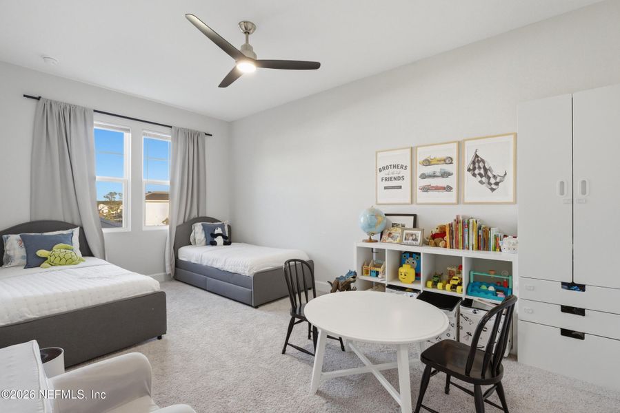 Furnished interior view inside a new home in , Fernandina Beach (Image 32).