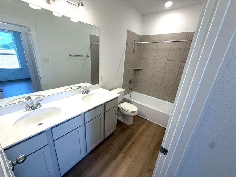 Each bathroom is a testament to thoughtful construction, featuring sleek fixtures that not only look fabulous but also make your family's daily routine a little more enjoyable.