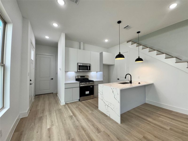 Furnished interior view inside a new home in , Houston (Image 5).