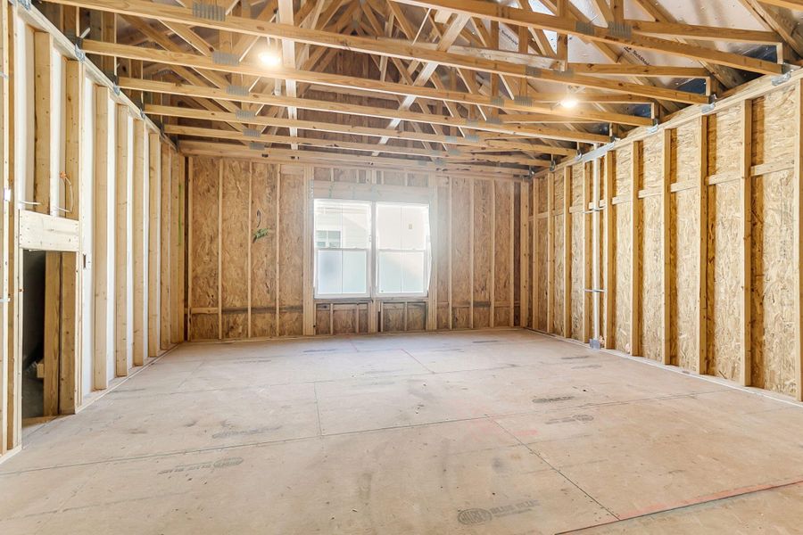 In-progress construction of a new home in Tidewater at Lakes of Cane Bay, Summerville, SC (Image 51).