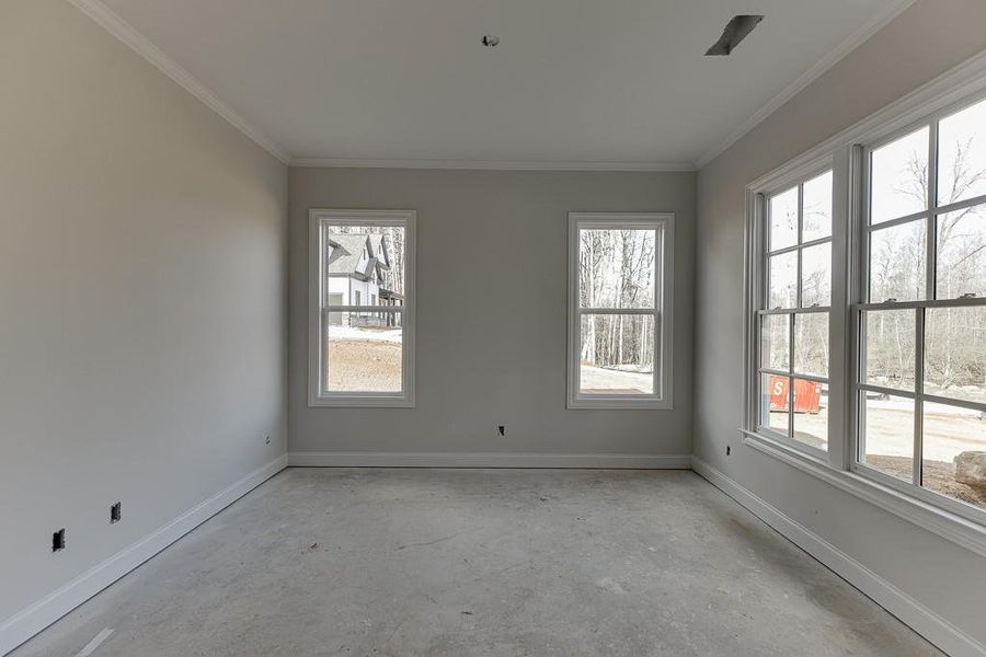 In-progress construction of a new home in , Cumming, GA (Image 18).