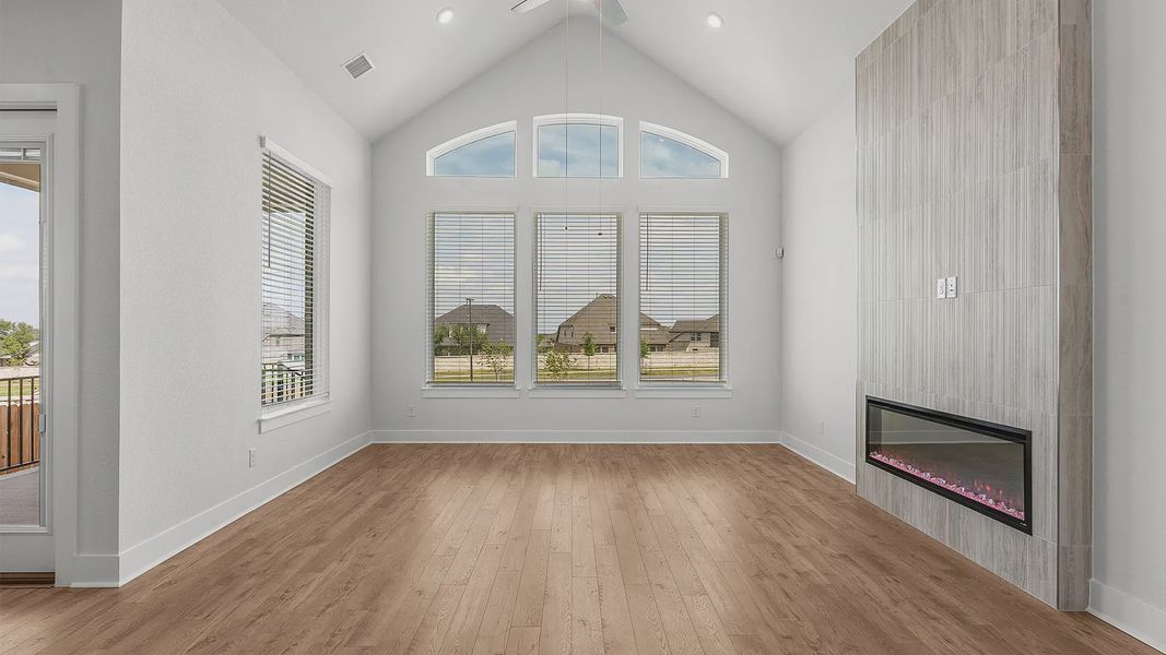 Spacious, unfurnished interior of a new home in Lariat, Liberty Hill (Image 18). Spacious, unfurnished interior of a new home in Lariat, Liberty Hill (Image 18).