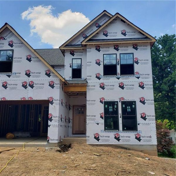 In-progress construction of a new home in , Atlanta, GA (Image 1). In-progress construction of a new home in , Atlanta, GA (Image 1).