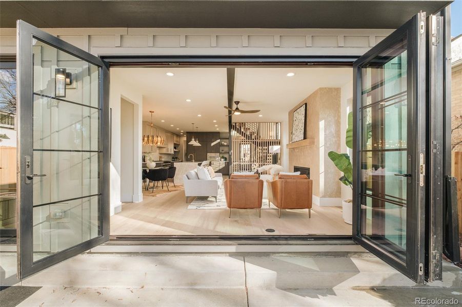 Exterior details and patio area of a home in , Denver (Image 4). Exterior details and patio area of a home in , Denver (Image 4).