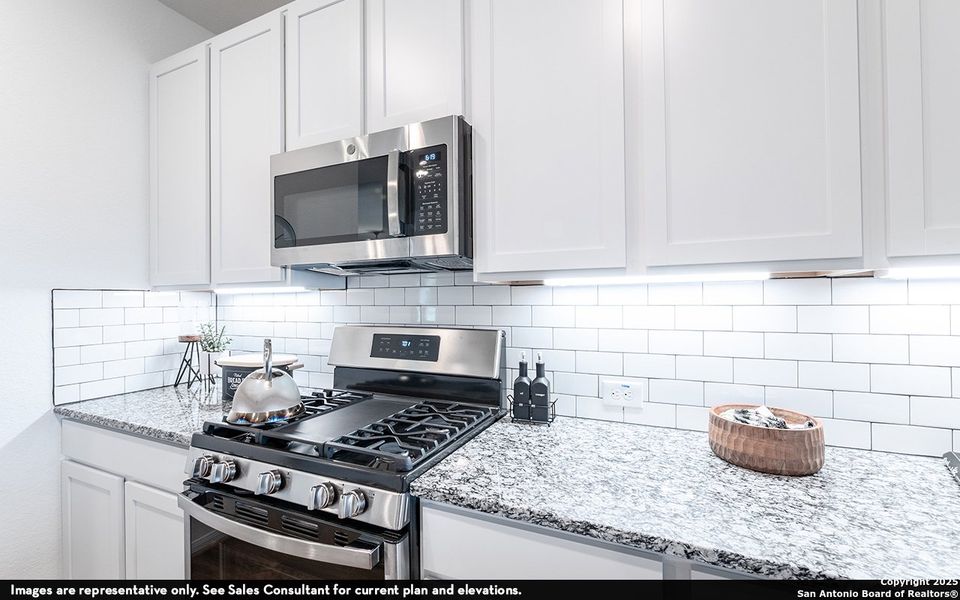 Furnished interior view inside a new home in Willow View, Converse (Image 5).
