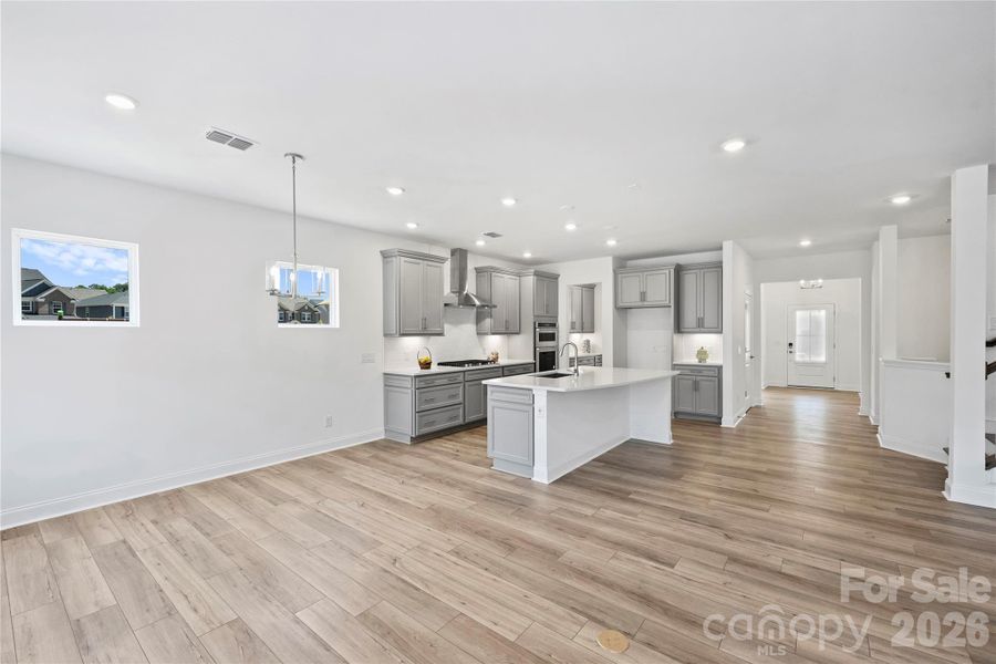 Furnished interior view inside a new home in , Concord (Image 6).