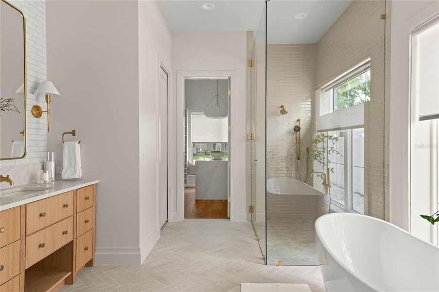 Furnished interior view inside a new home in , Orlando (Image 49). Furnished interior view inside a new home in , Orlando (Image 49).