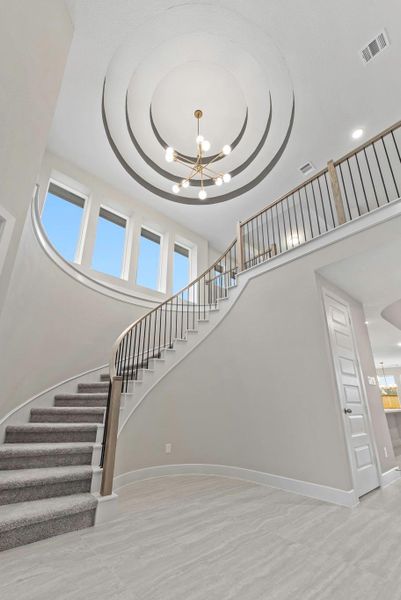 Spacious, unfurnished interior of a new home in Grand Central Park, Conroe (Image 15). Spacious, unfurnished interior of a new home in Grand Central Park, Conroe (Image 15).