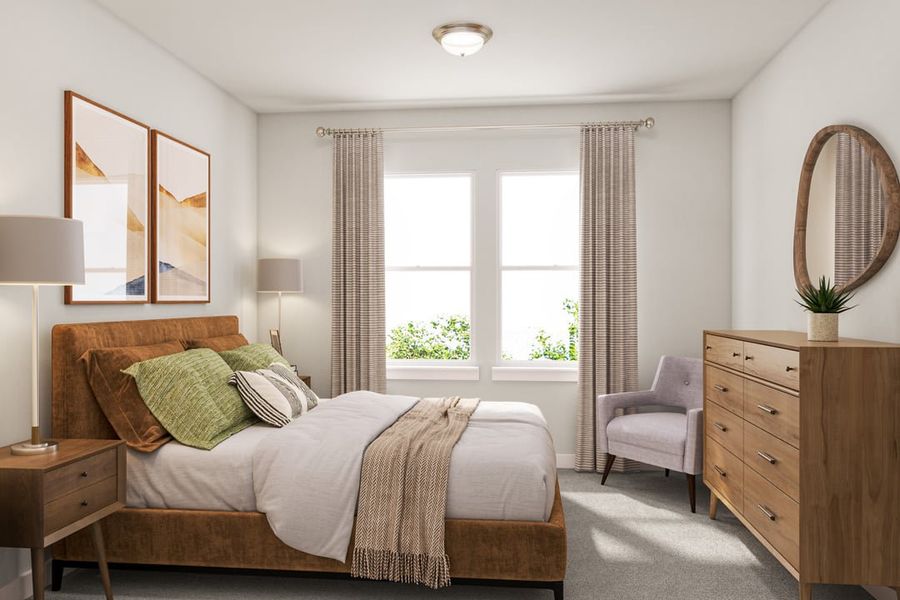 Representative furnished interior of a home built from the Tribeca by Tri Pointe Homes in Union Collection at Park Central, Georgetown (Image 17). Representative furnished interior of a home built from the Tribeca by Tri Pointe Homes in Union Collection at Park Central, Georgetown (Image 17).