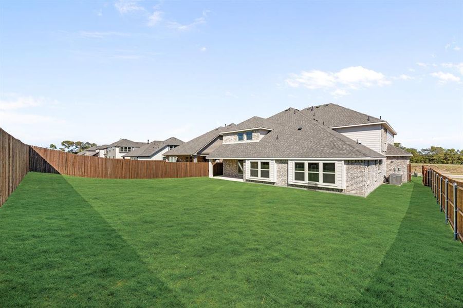 Exterior details and patio area of a home in Hampton Park, Glenn Heights (Image 2). Exterior details and patio area of a home in Hampton Park, Glenn Heights (Image 2).