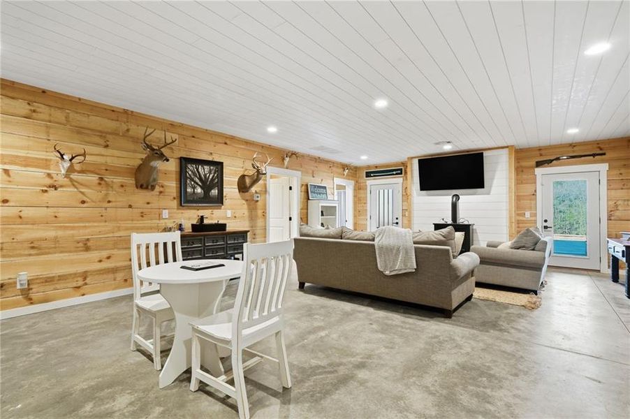 Furnished interior view inside a new home in , Talking Rock (Image 21).