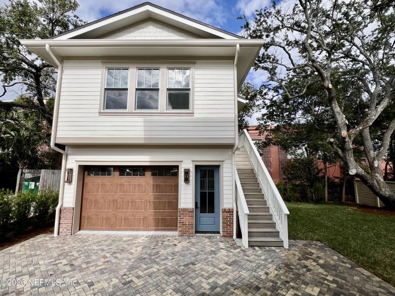 Front exterior of a new home in , Jacksonville, FL, highlighting curb appeal (Image 31).