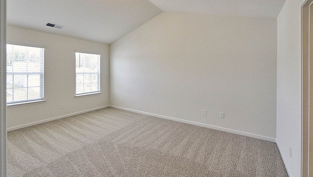 Representative unfurnished interior of a home built from the Rachel by D.R. Horton in Fishel Village, Winston-Salem (Image 16). Representative unfurnished interior of a home built from the Rachel by D.R. Horton in Fishel Village, Winston-Salem (Image 16).