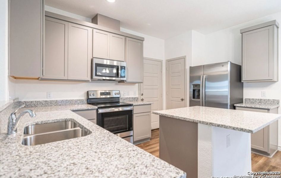 Furnished interior view inside a new home in , San Antonio (Image 4).
