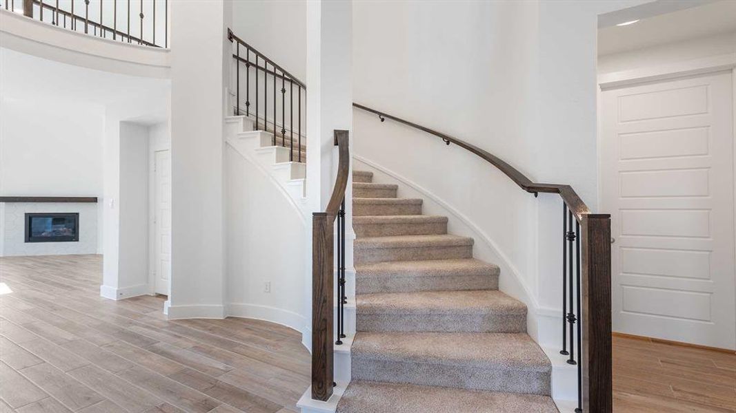 Spacious, unfurnished interior of a new home in Trinity Falls 60', McKinney (Image 23). Spacious, unfurnished interior of a new home in Trinity Falls 60', McKinney (Image 23).