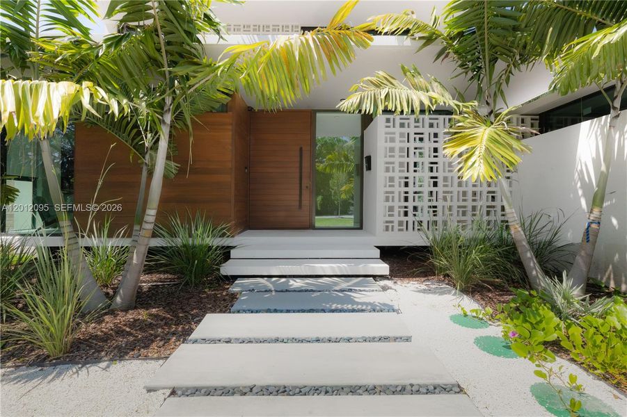 Exterior details and patio area of a home in , Miami Shores (Image 20). Exterior details and patio area of a home in , Miami Shores (Image 20).