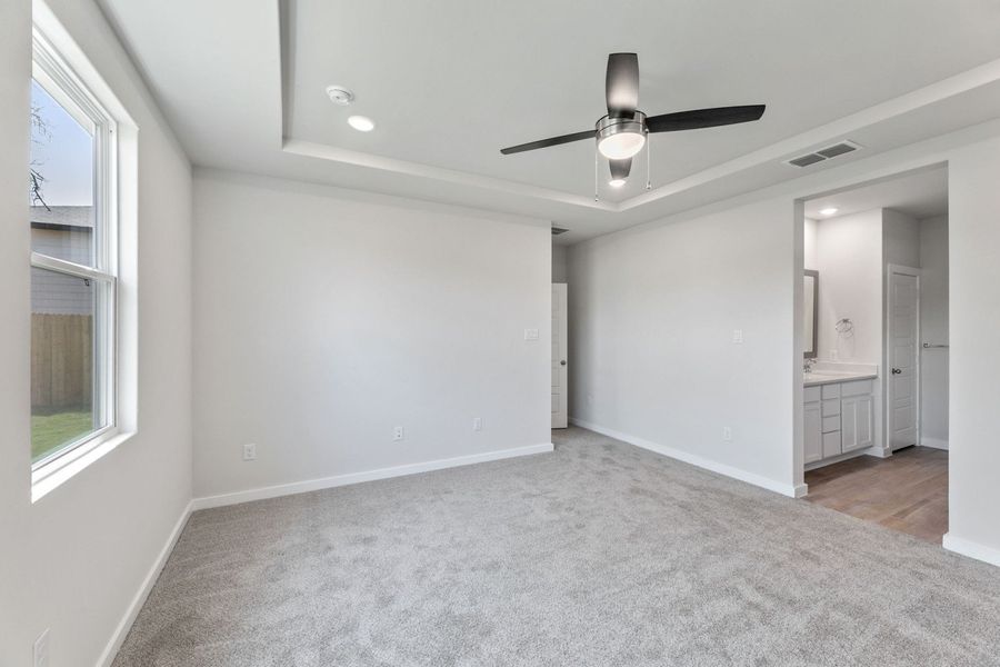Representative unfurnished interior of a home built from the Alto by Hakes Brothers in Hunters Ranch, San Antonio (Image 14).