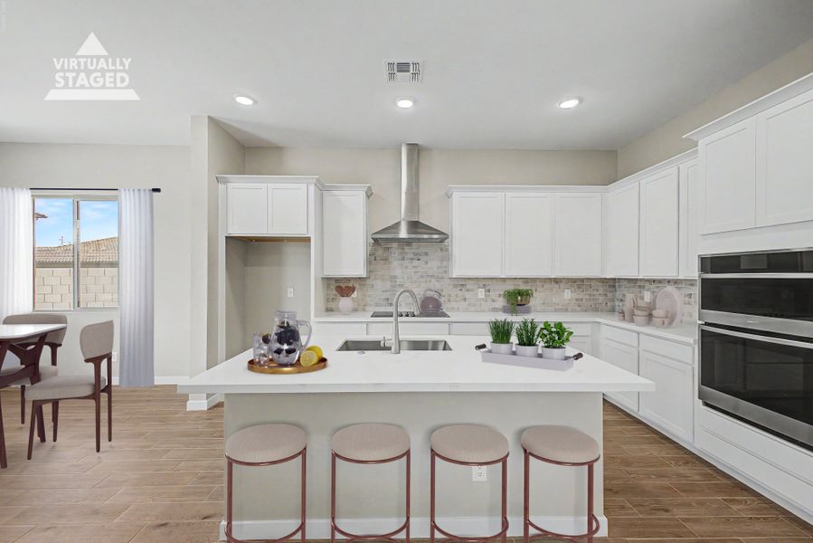 Furnished interior view inside a new home in Wildera, San Tan Valley (Image 4).
