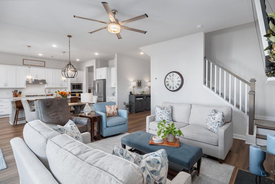 Furnished interior view inside a new home in Midtown at Nexton, Summerville (Image 16). Furnished interior view inside a new home in Midtown at Nexton, Summerville (Image 16).
