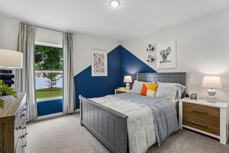Representative furnished interior of a home built from the Sylvester by Holiday Builders in Citrus Springs, Citrus Springs (Image 16).