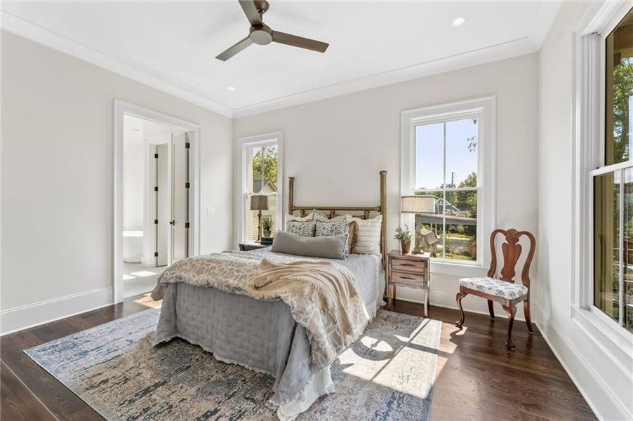 Furnished interior view inside a new home in , Marietta (Image 18).