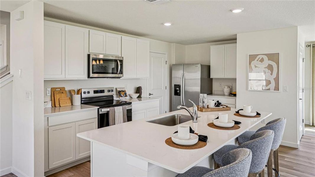 Furnished interior view inside a new home in Twisted Oaks, Wildwood (Image 7).