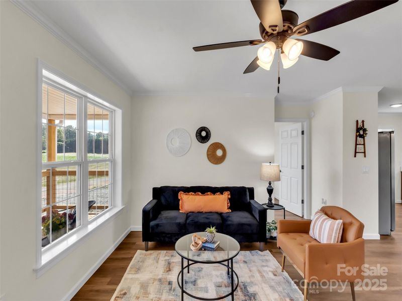 Furnished interior view inside a new home in , Canton (Image 14).