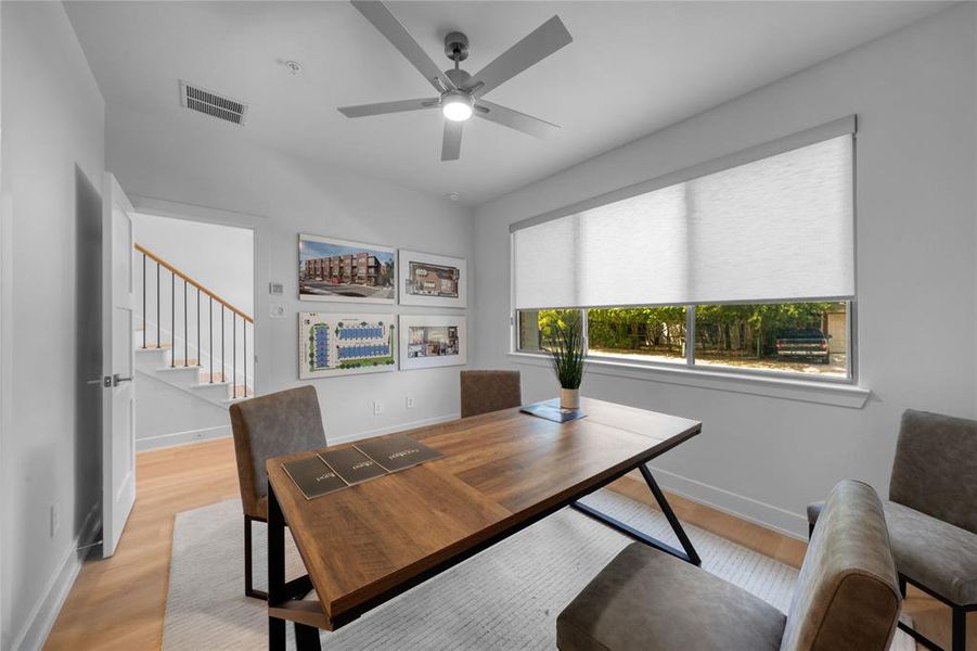 Furnished interior view inside a new home in , Farmers Branch (Image 24).
