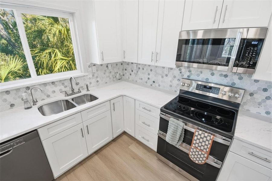 Furnished interior view inside a new home in , Flagler Beach (Image 41).