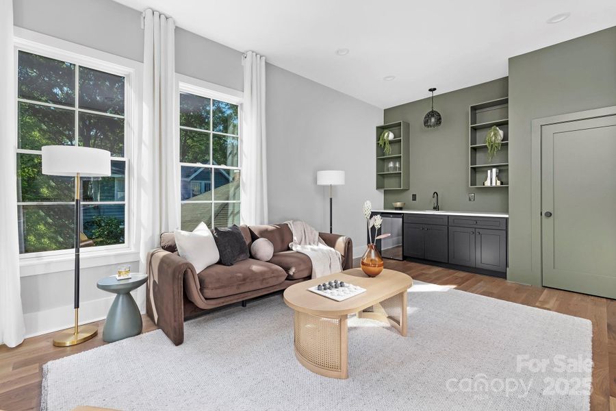 Furnished interior view inside a new home in , Charlotte (Image 14).