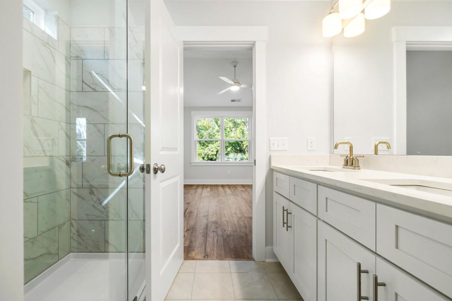 Furnished interior view inside a new home in , Johns Island (Image 12).