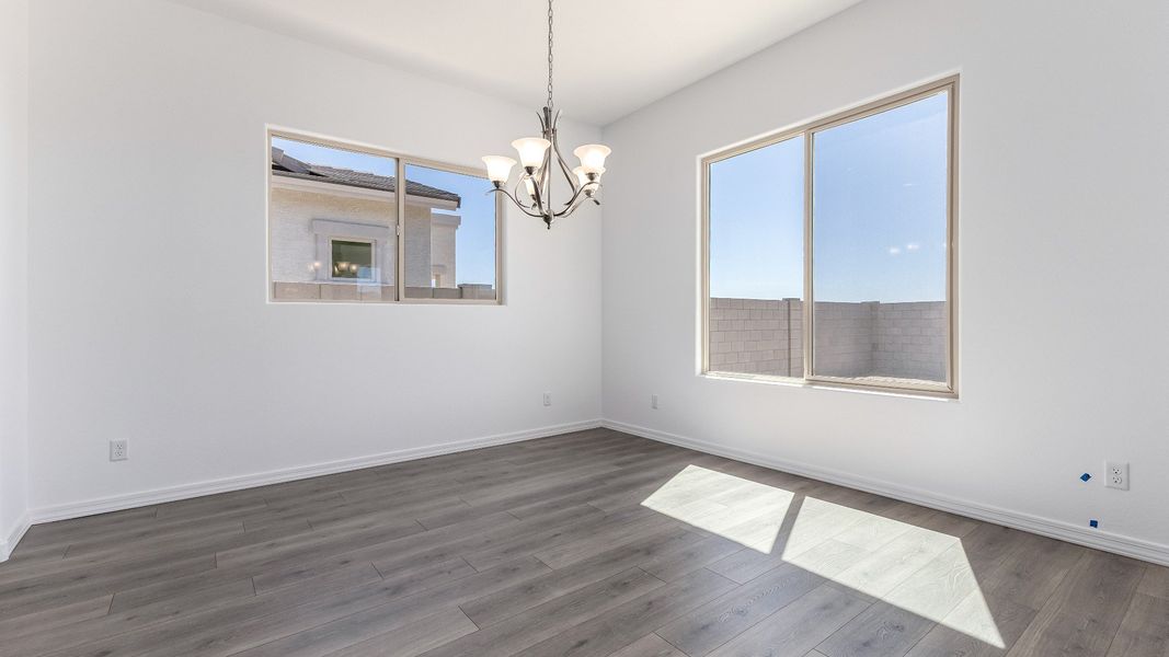 Representative furnished interior of a home built from the Granada by DRB Homes in Windrose, Waddell (Image 16).