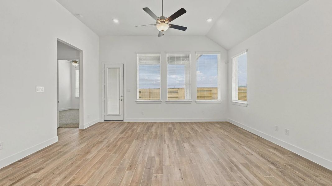 Spacious, unfurnished interior of a new home in Attwater 55s, Waller (Image 24).
