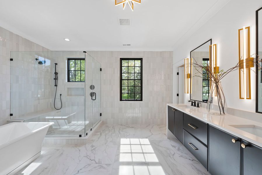 Representative furnished interior of a home built from the Grace by Homes by Dickerson in The Founding at Blue Ridge, Raleigh (Image 24).