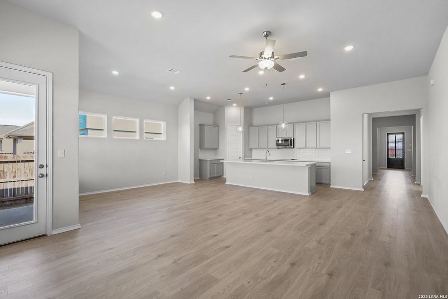 Spacious, unfurnished interior of a new home in Megan's Landing, Castroville (Image 21). Spacious, unfurnished interior of a new home in Megan's Landing, Castroville (Image 21).