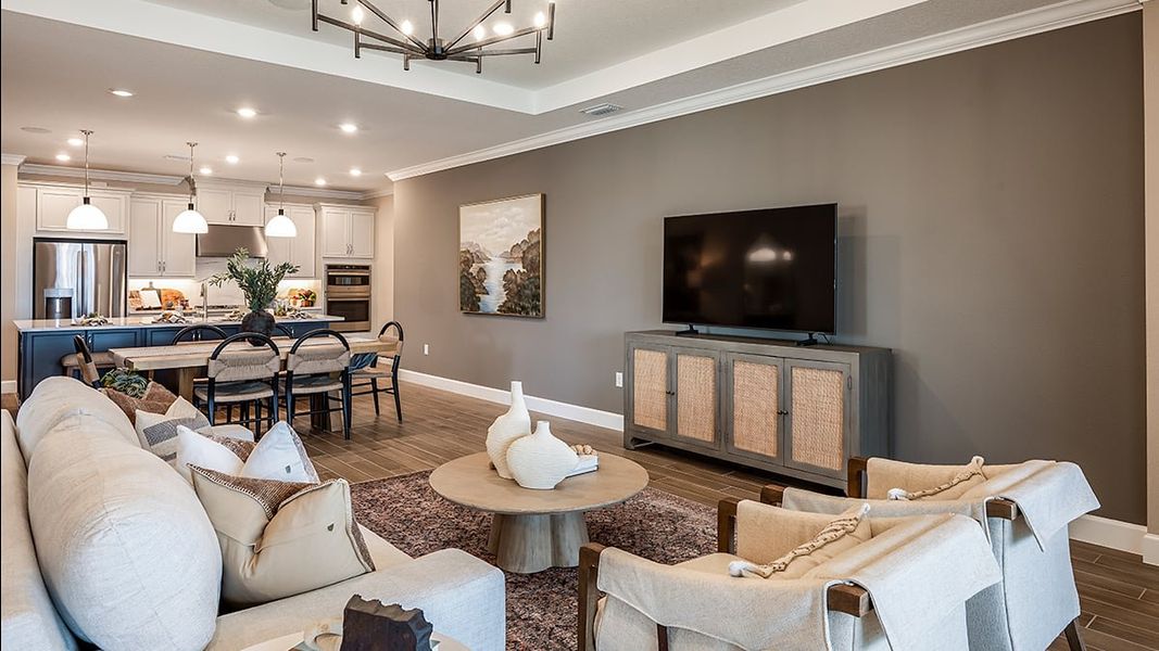 Representative furnished interior of a home built from the Saint Croix by Taylor Morrison in Ardisia Park, New Smyrna Beach (Image 10). Representative furnished interior of a home built from the Saint Croix by Taylor Morrison in Ardisia Park, New Smyrna Beach (Image 10).