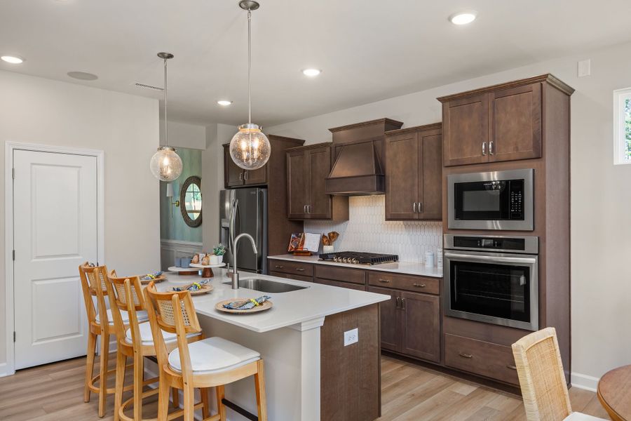 Representative furnished interior of a home built from the The Willow B by Davidson Homes LLC in Retreat at North Main, Lillington (Image 15).