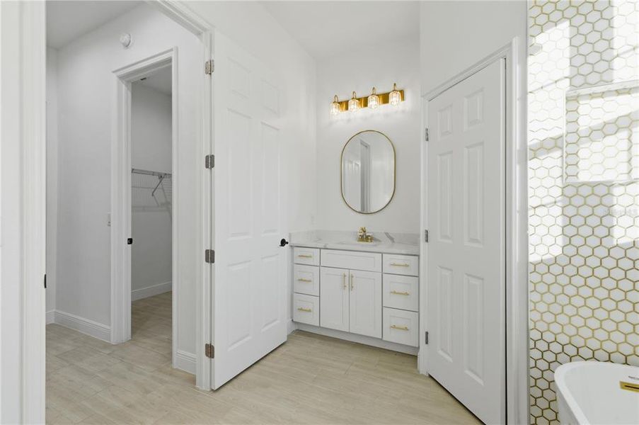 Furnished interior view inside a new home in , Ocala (Image 11).