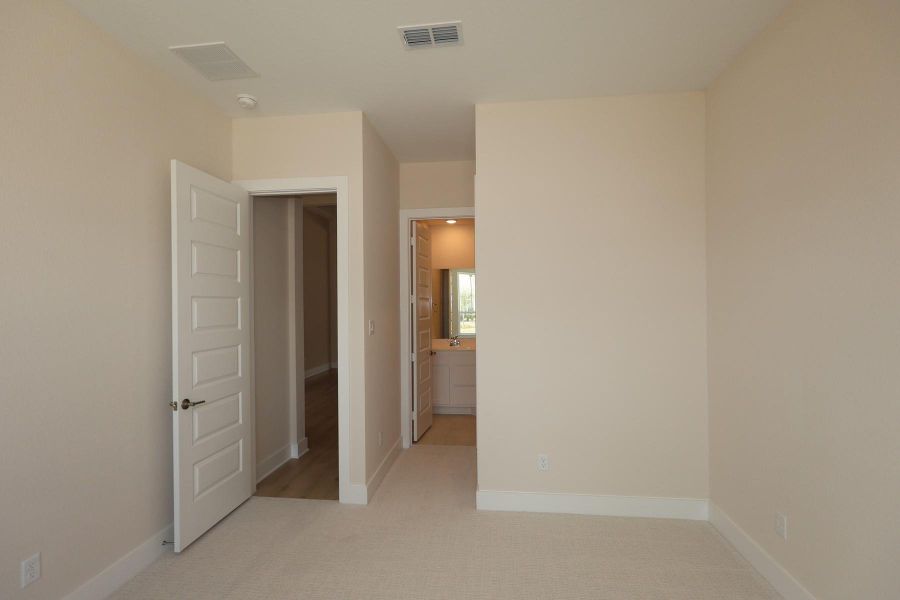 Spacious, unfurnished interior of a new home in Dunham Pointe, Cypress (Image 34). Spacious, unfurnished interior of a new home in Dunham Pointe, Cypress (Image 34).