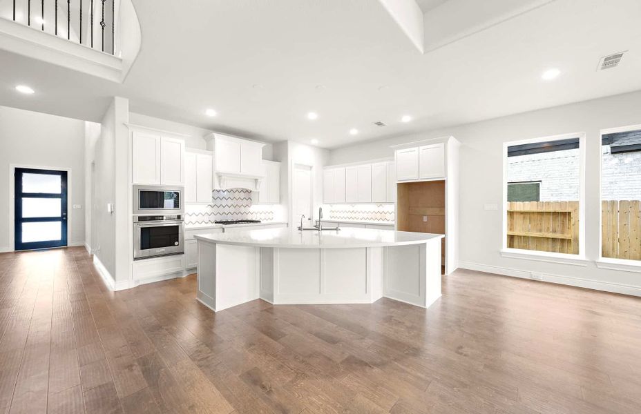 Representative furnished interior of a home built from the 3070AU by Ravenna Homes in Audubon 60′, Magnolia (Image 15).