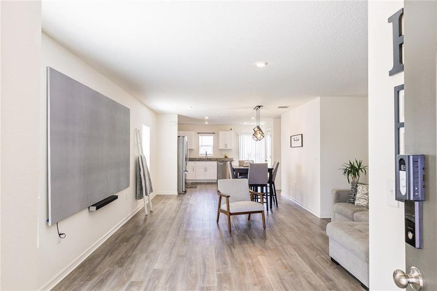 Furnished interior view inside a new home in Eagle Hammock, Eagle Lake (Image 5).
